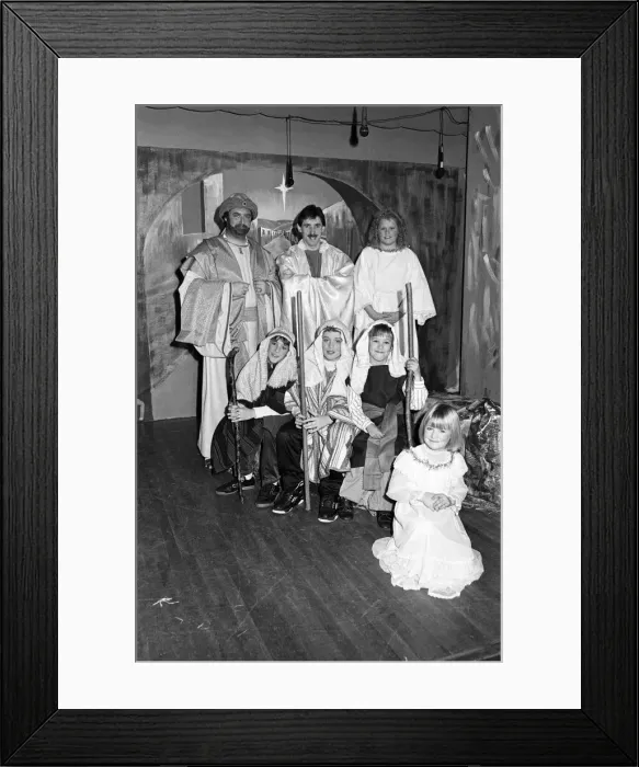 Framed Print : Huddersfield Polish communitys national dance group Miody Mazure