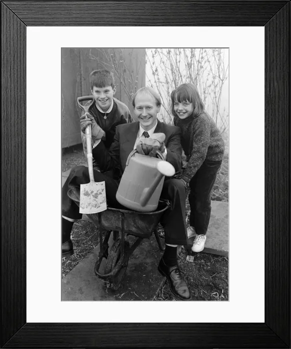 Framed Print : Meltham County Primary School wins £500 in a garden competition sponsored by Framed Print : Meltham County Primary School wins £500 in a garden competition sponsored by