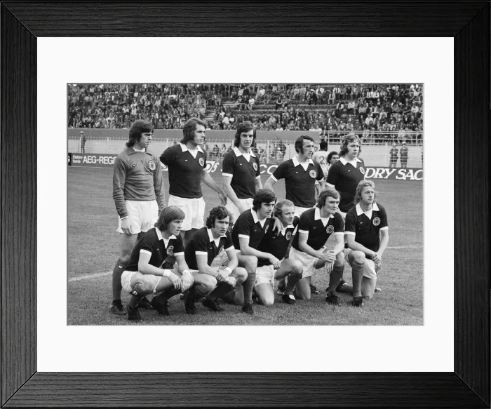 Framed Print : 1974 World Cup First Round Group Two match at the Westfalenstadion, Dortmund