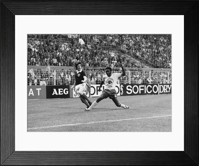 Framed Print : 1974 World Cup First Round Group Two match at the Westfalenstadion, Dortmund