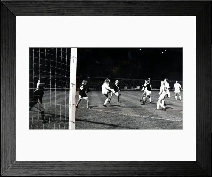Framed Print : 1974 World Cup Qualifying match at Hampden Park, Glasgow Framed Print : 1974 World Cup Qualifying match at Hampden Park, Glasgow