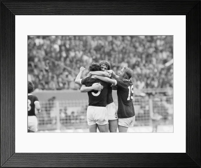 Framed Print : 1974 World Cup First Round Group Two match at the Westfalenstadion, Dortmund Framed Print : 1974 World Cup First Round Group Two match at the Westfalenstadion, Dortmund
