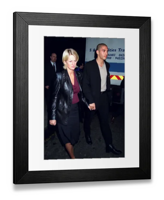 Framed Print : Ulrika Jonsson TV Presenter 1998 Comedian leaving Ellen Degereres Coming Out Party Framed Print : Ulrika Jonsson TV Presenter 1998 Comedian leaving Ellen Degereres Coming Out Party