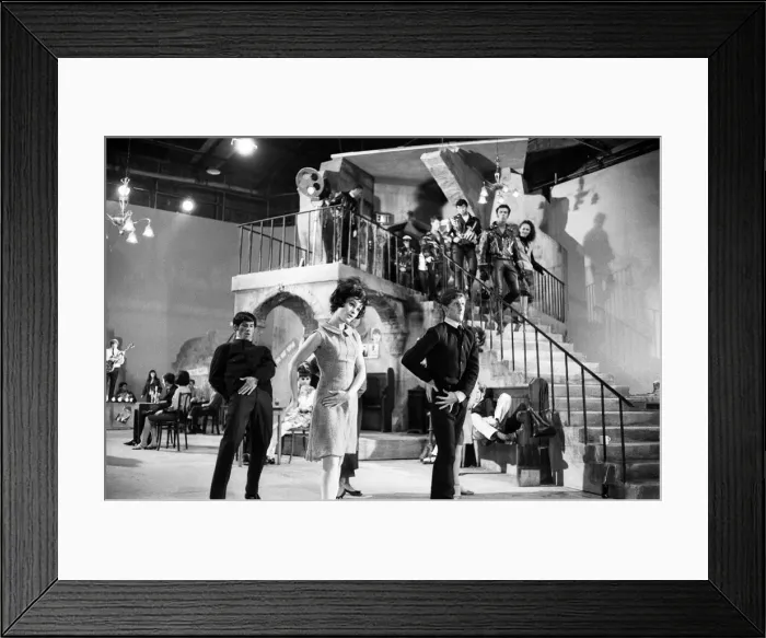 Framed Print : The mods and rockers were two conflicting British youth subcultures of the early to Framed Print : The mods and rockers were two conflicting British youth subcultures of the early to