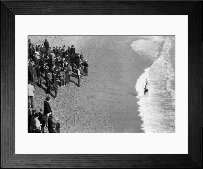 Framed Print : The mods and rockers were two conflicting British youth subcultures of the early to Framed Print : The mods and rockers were two conflicting British youth subcultures of the early to