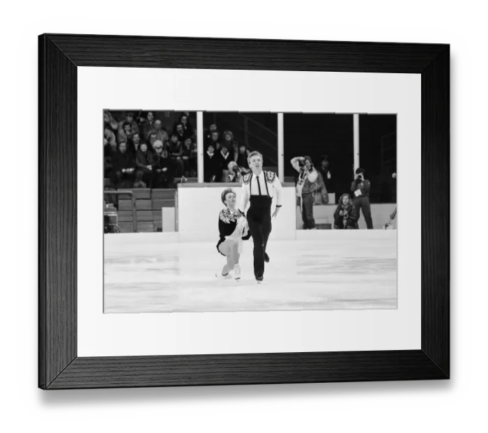 Framed Print : 1984 Winter Olympics, 12th February 1984. Figure skating, Fourth Round, Zetra Stadium Framed Print : 1984 Winter Olympics, 12th February 1984. Figure skating, Fourth Round, Zetra Stadium