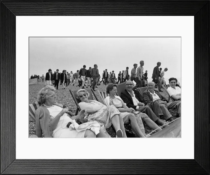 Framed Print : The mods and rockers were two conflicting British youth subcultures of the early to Framed Print : The mods and rockers were two conflicting British youth subcultures of the early to