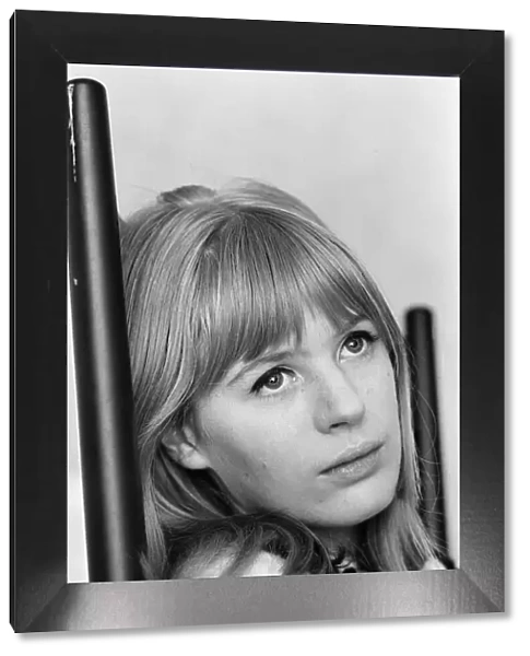 Marianne Faithfull poses for portraits. 3rd January 1965