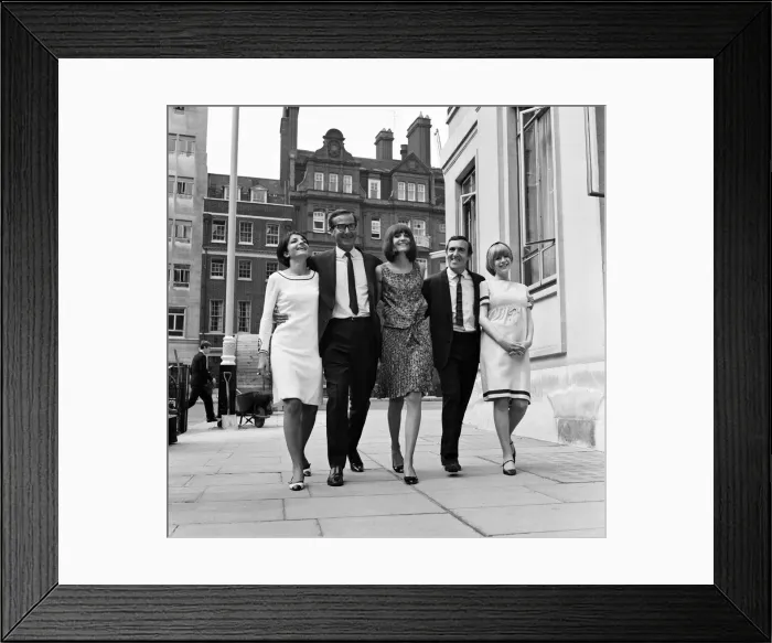 Framed Print : Southern Independent Television held a reception at the Nightingale restaurant in Framed Print : Southern Independent Television held a reception at the Nightingale restaurant in