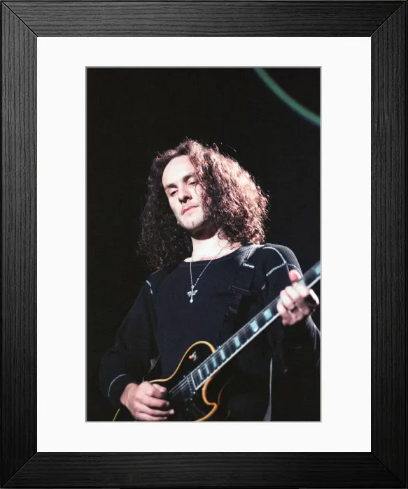 Framed Print : Def Leppard performing live at the NEC Birmingham. 16th November 1996 Framed Print : Def Leppard performing live at the NEC Birmingham. 16th November 1996