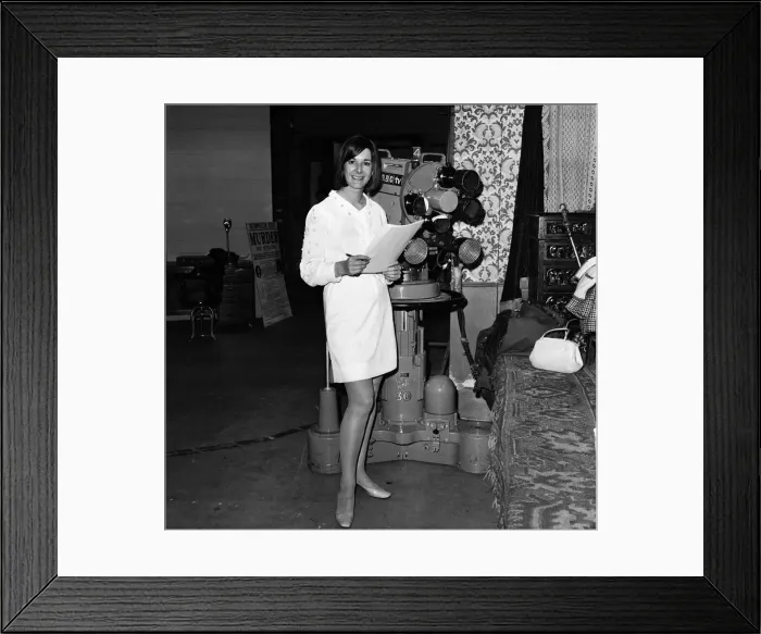 Framed Print : Verity Lambert photographed at the BBC TV headquarters, Shepherds Bush Framed Print : Verity Lambert photographed at the BBC TV headquarters, Shepherds Bush