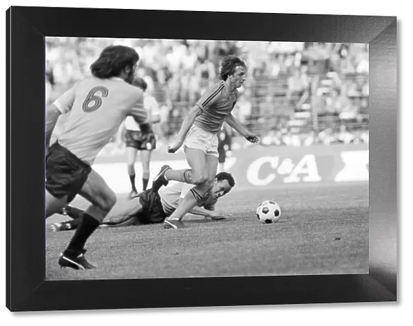 1974 World Cup First Round Group Three match at the Niedersachsenstadion, Hanover