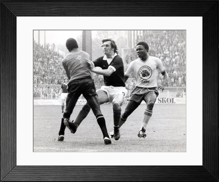 Framed Print : 1974 World Cup First Round Group Two match at the Westfalenstadion, Dortmund