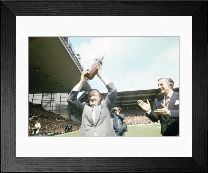 Framed Print : Liverpool win the League Championship after a goalless draw with West Ham United