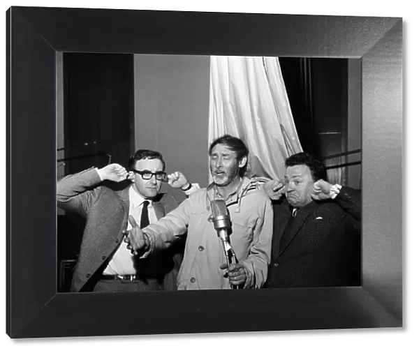 The Goons, 29th March 1963. Peter Sellers, Spoke Milligan and Harry Secombe