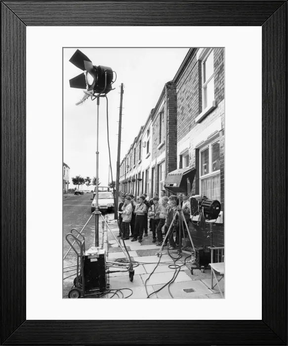 Framed Print : Local children and their friends gather on Elswick Street, Dingle Framed Print : Local children and their friends gather on Elswick Street, Dingle