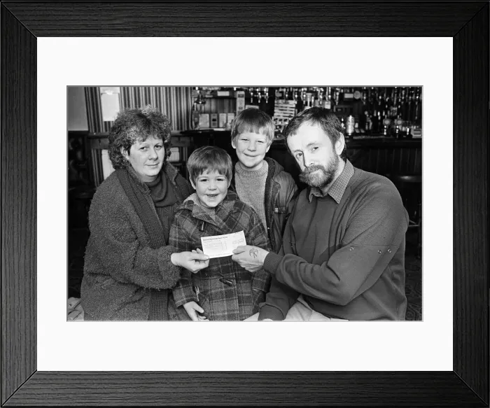 Framed Print : Mrs Susan Stainton of the childrens cancer charity the Candlelighters