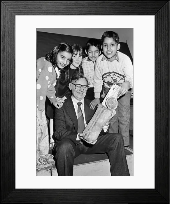 Framed Print : A 99 year old copy of the mineras in near-perfect condition when it was taken from a