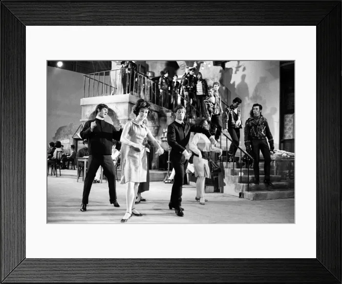 Framed Print : The mods and rockers were two conflicting British youth subcultures of the early to