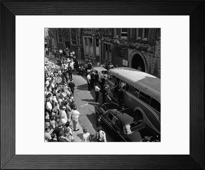 Framed Print : The mods and rockers were two conflicting British youth subcultures of the early to Framed Print : The mods and rockers were two conflicting British youth subcultures of the early to