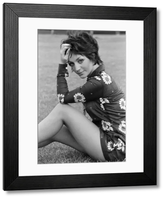 Framed Print : Yvonne Paul, Actress, Model & Dancer, aged 22, pictured 22nd June 1969 Framed Print : Yvonne Paul, Actress, Model & Dancer, aged 22, pictured 22nd June 1969