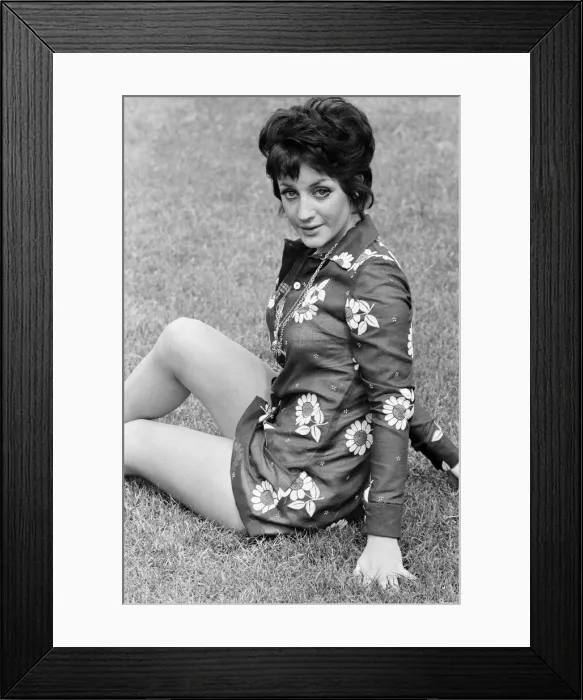 Framed Print : Yvonne Paul, Actress, Model & Dancer, aged 22, pictured 22nd June 1969 Framed Print : Yvonne Paul, Actress, Model & Dancer, aged 22, pictured 22nd June 1969