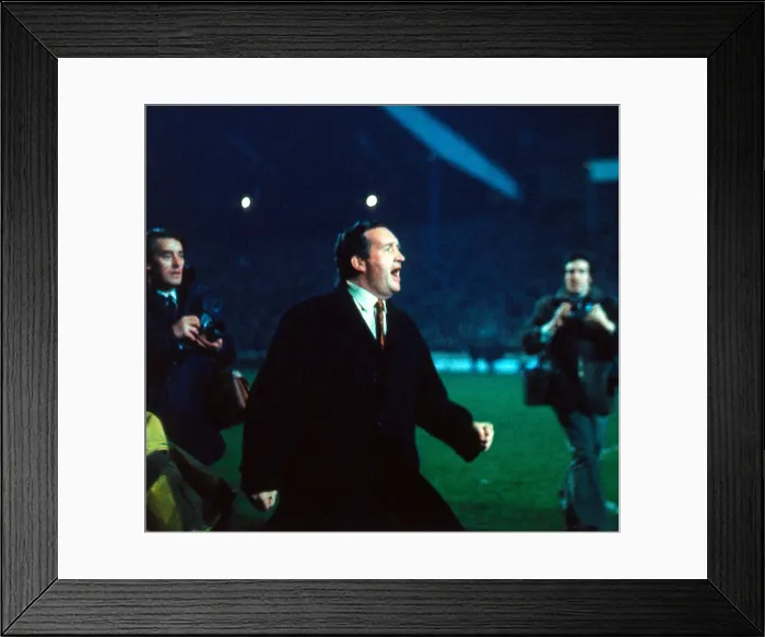 Framed Print : Celtic versus Leeds 1970 European Cup Semi Final Jock Stein EUROZEN Framed Print : Celtic versus Leeds 1970 European Cup Semi Final Jock Stein EUROZEN