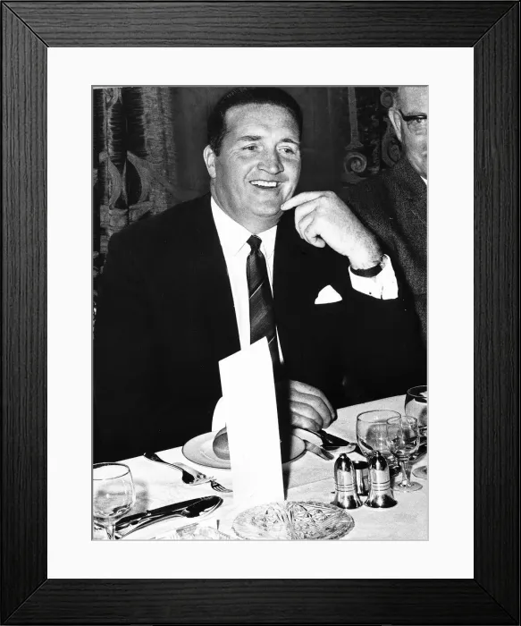 Framed Print : Jock Stein Celtic and Scotland football manager Framed Print : Jock Stein Celtic and Scotland football manager