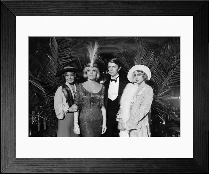 Framed Print : British pop singer David Bowie pictured in a scene from his latest film Framed Print : British pop singer David Bowie pictured in a scene from his latest film