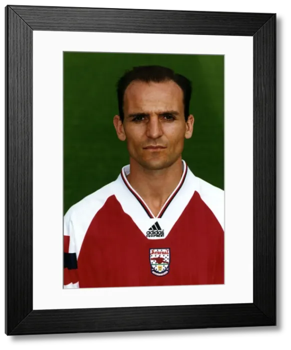 Framed Print : Steve Bould, Arsenal FC Framed Print : Steve Bould, Arsenal FC