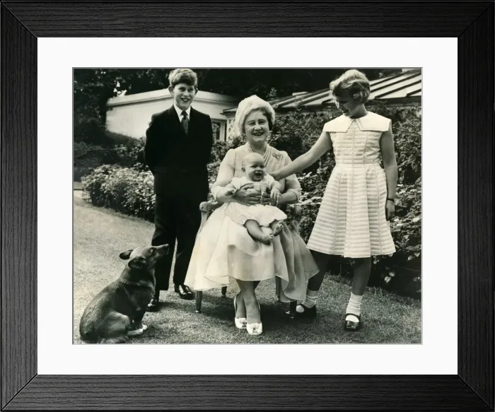 Framed Print : Queen Elizabeth the Queen mother The Queen Mother celebrates her 60th birthday in Framed Print : Queen Elizabeth the Queen mother The Queen Mother celebrates her 60th birthday in