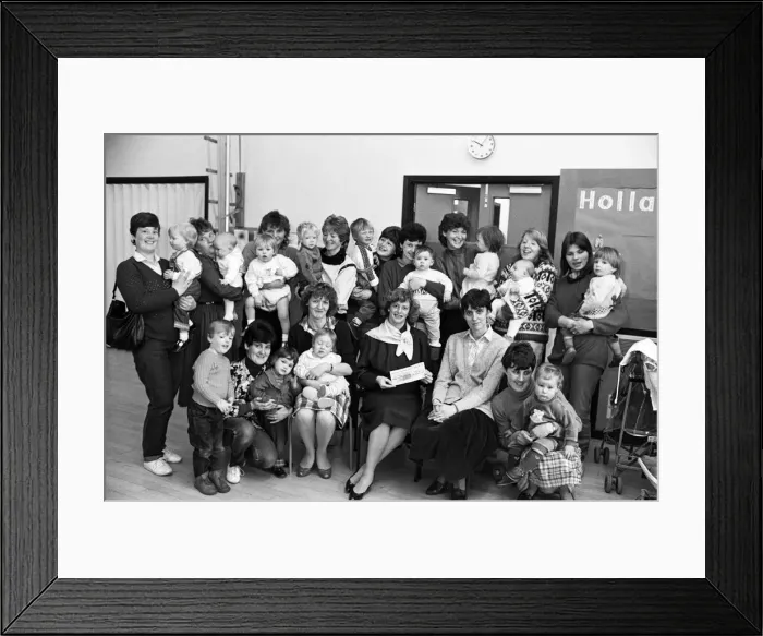 Framed Print : A coffee morning and stalls raised £88 for an organisation to help parents of Framed Print : A coffee morning and stalls raised £88 for an organisation to help parents of