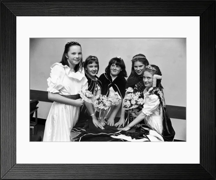 Framed Print : Queens of fund-raising... nearly £1, 000 was raised for the National Children Framed Print : Queens of fund-raising... nearly £1, 000 was raised for the National Children