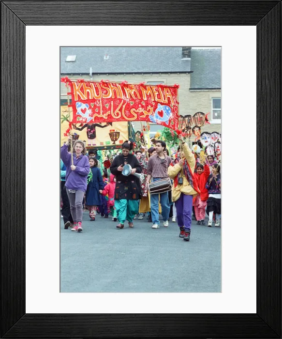 Framed Print : All the colour of the parade Khushi Ka Mela, a festival of Asian arts Framed Print : All the colour of the parade Khushi Ka Mela, a festival of Asian arts