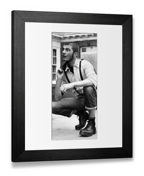 Framed Print : Menswear Fashion, Punk, 12th November 1970 Framed Print : Menswear Fashion, Punk, 12th November 1970