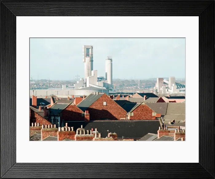 Framed Print : Views of Middlesbrough, 8th December 1994 Framed Print : Views of Middlesbrough, 8th December 1994