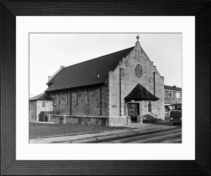 Framed Print : Portrack Community Centre, Stockton, 15th January 1983 Framed Print : Portrack Community Centre, Stockton, 15th January 1983