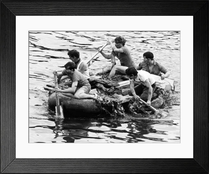 Framed Print : Stockton Regatta, 16th May 1987 Framed Print : Stockton Regatta, 16th May 1987