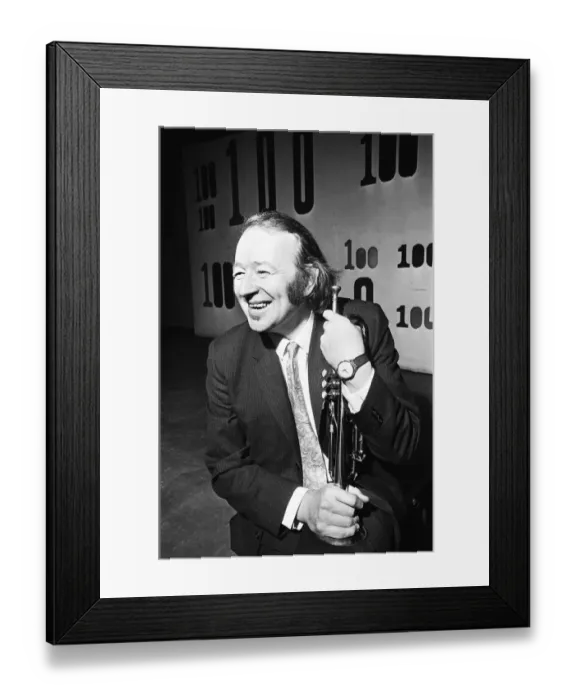 Framed Print : Humphrey Lyttelton Jazz musician seen here at the 100 Club on Oxford Street Framed Print : Humphrey Lyttelton Jazz musician seen here at the 100 Club on Oxford Street