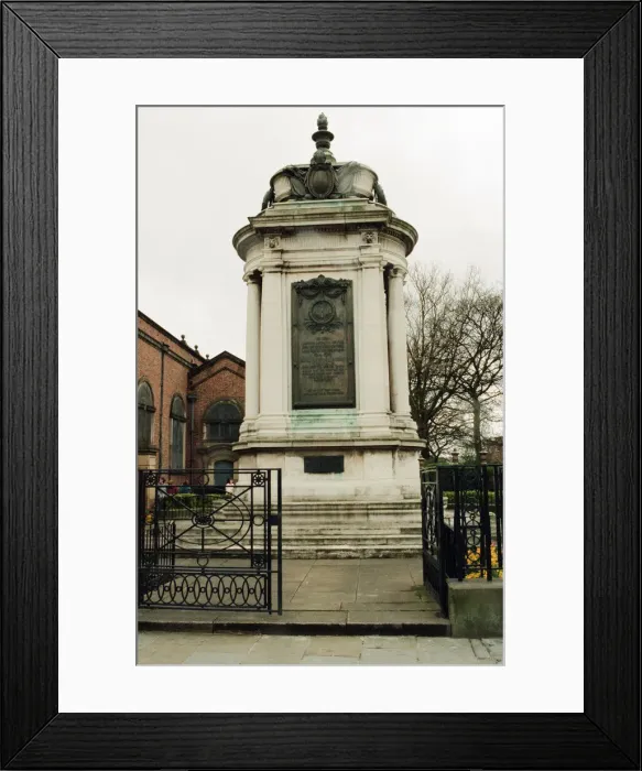 Framed Print : Stockton Cenotaph, 18th April 1995 Framed Print : Stockton Cenotaph, 18th April 1995