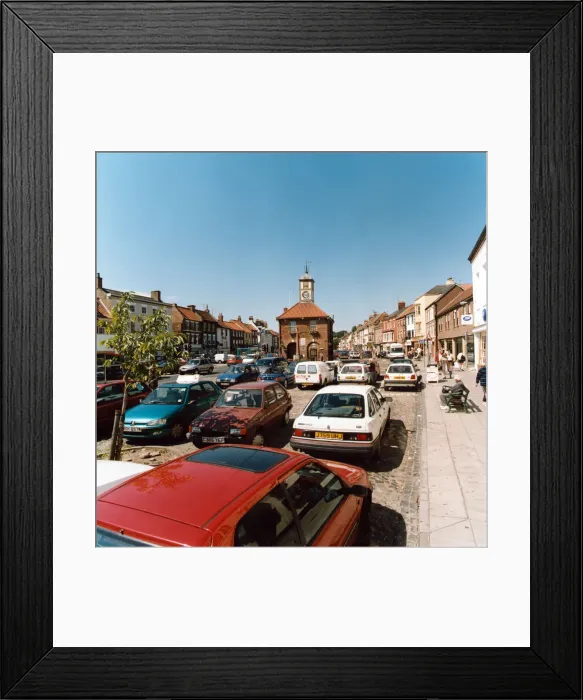 Framed Print : Yarm High Street. Circa 1995 Framed Print : Yarm High Street. Circa 1995