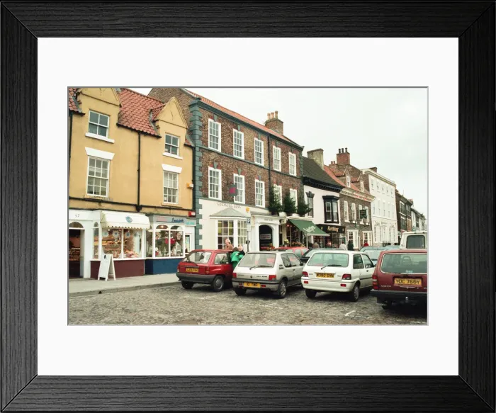 Framed Print : Yarm High Street. 30th November 1995 Framed Print : Yarm High Street. 30th November 1995