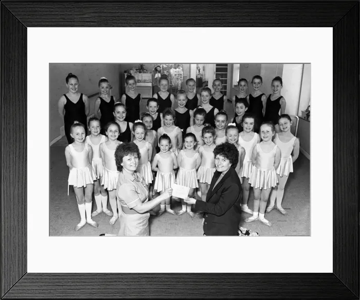 Framed Print : Dancing feat... pupils of the Victoria Wade School, Almondbury Framed Print : Dancing feat... pupils of the Victoria Wade School, Almondbury