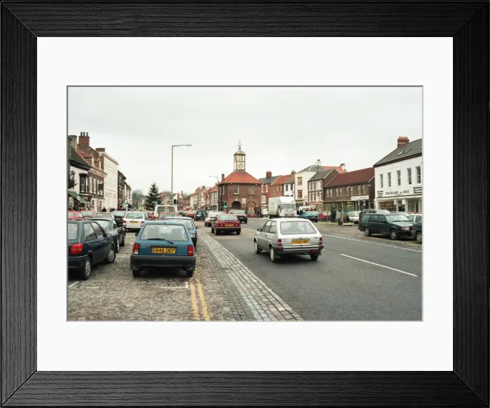 Framed Print : Yarm High Street. 30th November 1995 Framed Print : Yarm High Street. 30th November 1995