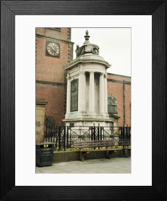 Framed Print : Stockton Cenotaph, 18th April 1995 Framed Print : Stockton Cenotaph, 18th April 1995
