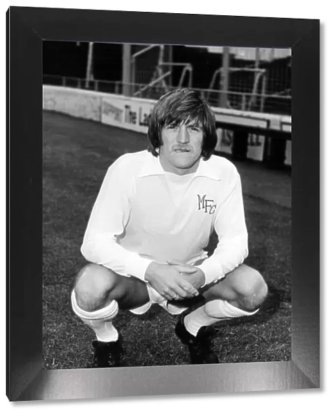 Footballer Alf Wood of Millwall FC. July 1974