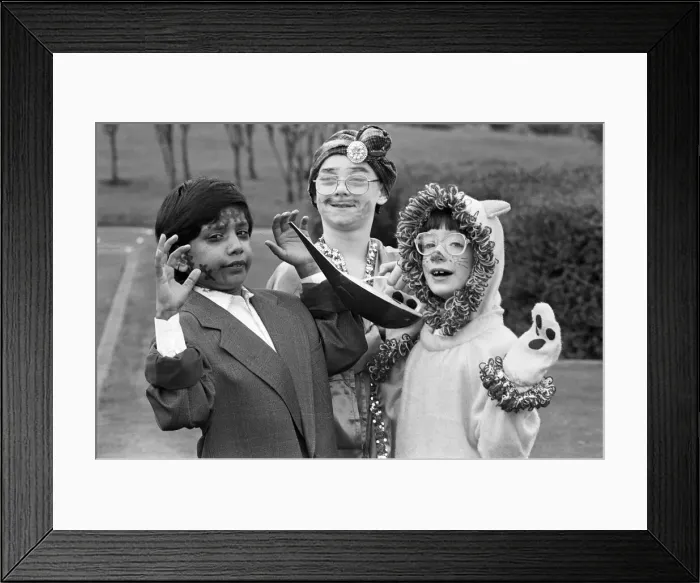 Framed Print : Straight out of a book... dressed up as part of the activities for a book week at Stile Framed Print : Straight out of a book... dressed up as part of the activities for a book week at Stile
