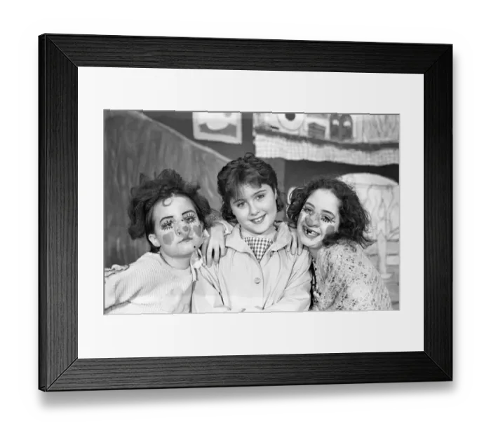Framed Print : Cinderella and the Ugly Sisters brought the magic of pantomime to the pupils of