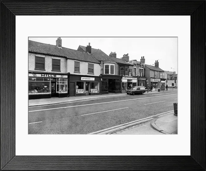 Framed Print : Bishopton Lane, Stockton, County Durham. 25th April 1978 Framed Print : Bishopton Lane, Stockton, County Durham. 25th April 1978