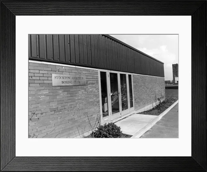 Framed Print : Stockton Amateur Boxing Club, Stockton, 27th March 1984 Framed Print : Stockton Amateur Boxing Club, Stockton, 27th March 1984